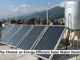 solar water heater with tank