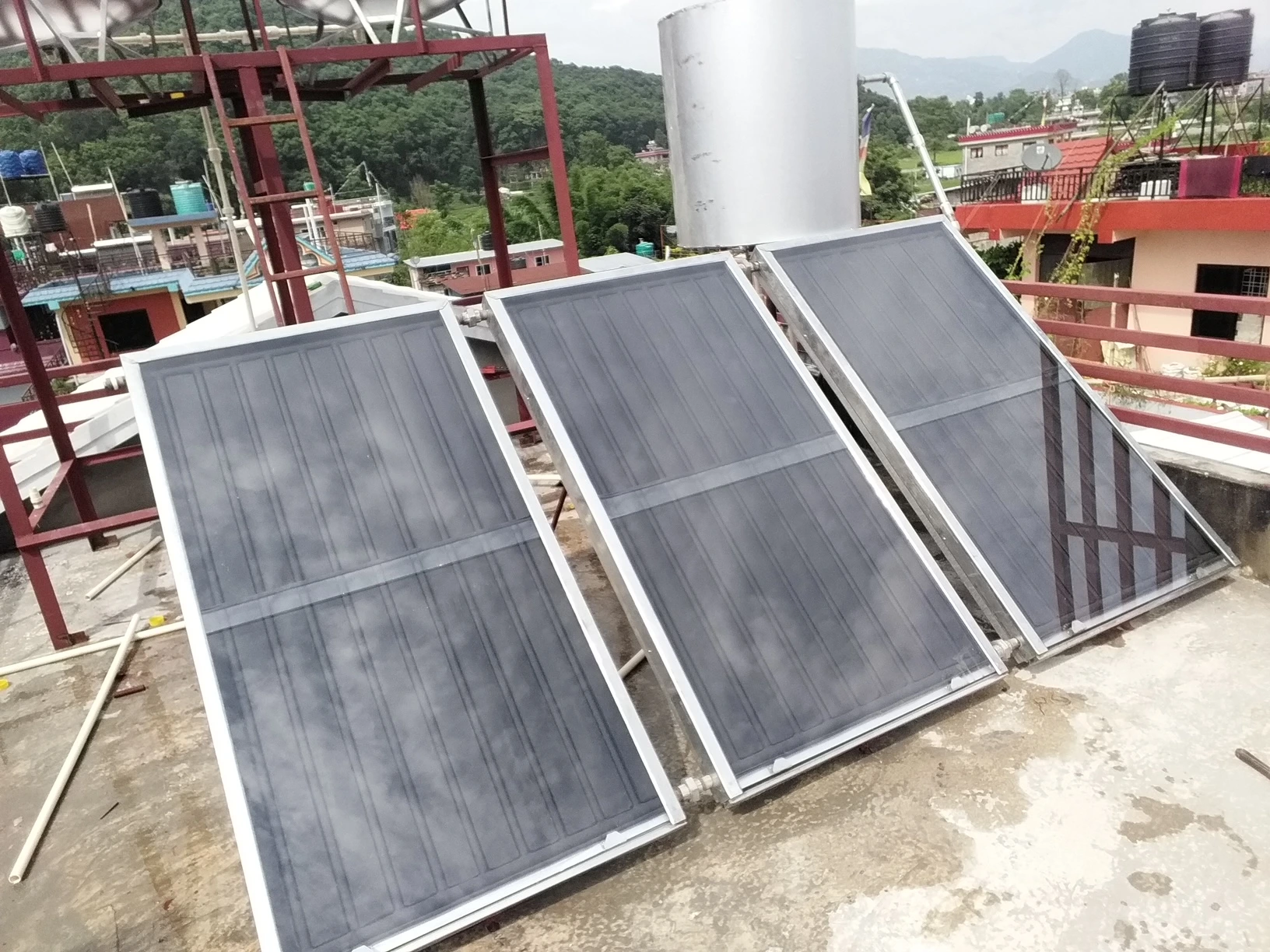 Solar-Powered Heating System