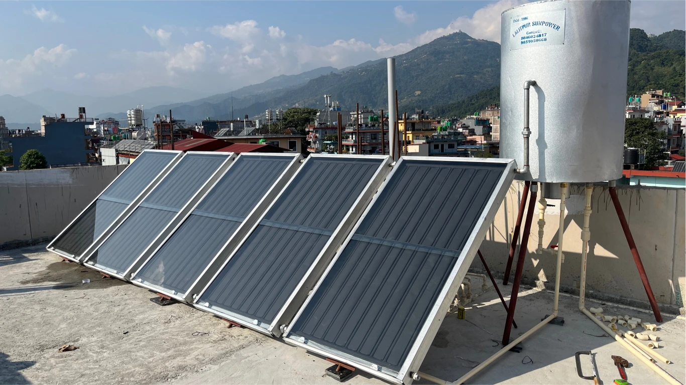 solar panel in nepal