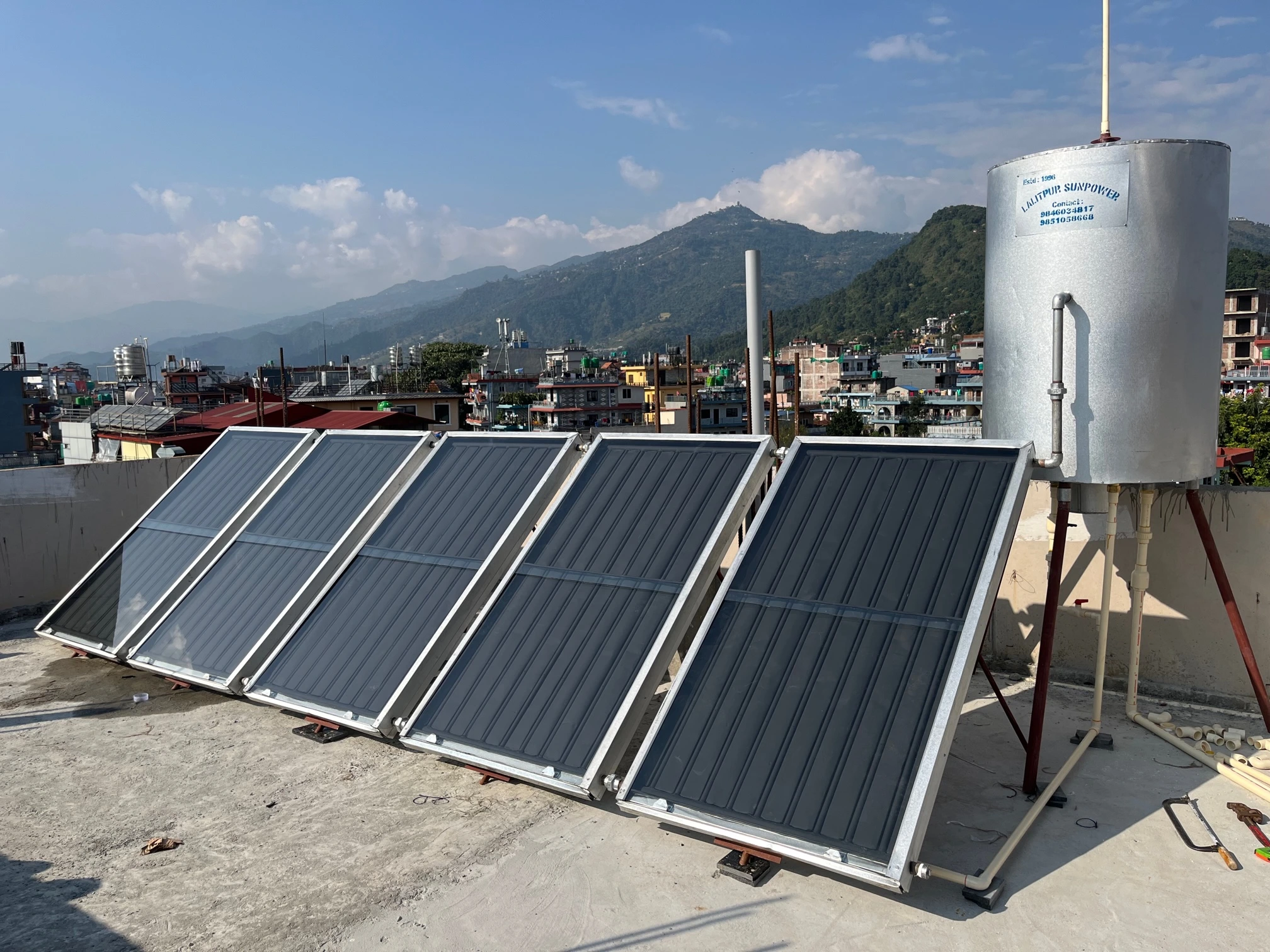Go Green with Solar Water Heater